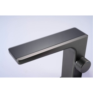 Robinet pentru lavoar FAPTER, Afisaj LCD, Culoare Negru/Gri - Img 4