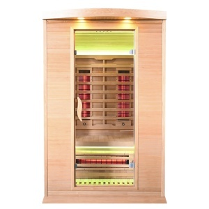 Saună cu infraroșu MO-CP2 PR 120 x 105 x 190 cm pentru 1-2 persoane - Img 4