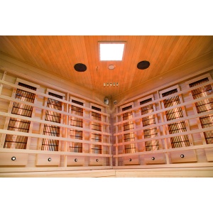 Sauna uscata cu infrarosu la temperatura joasa pentru 5-6 persoane Alta 180 x 180 cm - Img 5