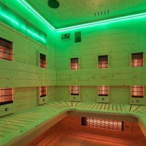 Sauna uscata cu infrarosu la temperatura joasa, Tromso, 180 x 150 cm, 230V, pentru 4-5 persoane - Img 17