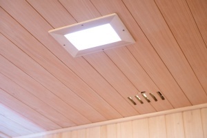 Saună uscată cu soba HARVIA 6kW 180 x 160 x 200 cm pentru 4 persoane - Img 16