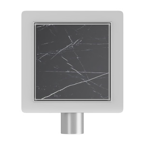 Scurgere baie patrata cu sifon Fix DL06 15 x 15 cm Inox - Img 7
