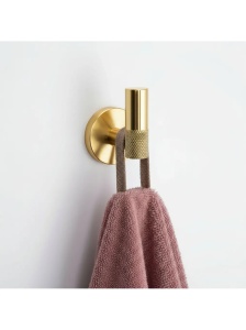 Set accesorii pentru baie GRID Gold 4 piese - Img 3