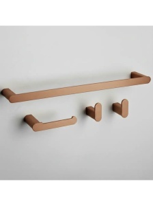 Set accesorii pentru baie Mati Brush Copper 4 piese