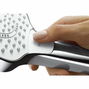 Set de dus Hansgrohe Croma Select E Vario cu porter crom - alb - Img 3
