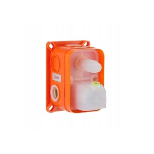 Set de dus incastrat, auriu periat, cap de dus subtire Veldman Quadro, 30 cm cu perie aurie - Img 7