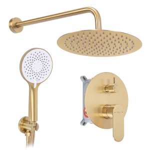 Set de dus incastrat Rea Drop Brush Gold + BOX
