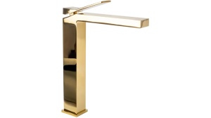 Set lavoar VEGAS MARBLE black si baterie inalta DUET GOLD, DOP universal gold - Img 5
