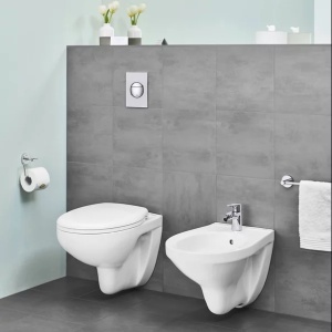 Set vas wc suspendat Bau Ceramic cu capac Bau Ceramic fix - Img 3