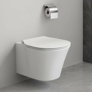 Set vas wc suspendat Connect Air Aquablade cu capac slim soft close - Img 8