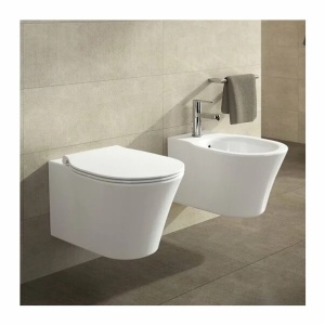 Set vas wc suspendat cu capac softclose si bideu suspendat Ideal Standard Connect Air Aquablade - Img 11