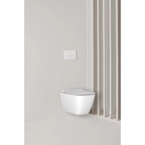 Set vas WC suspendat Ideal Standard I.life B cu functie bideu si capac slim softclose alb - Img 11