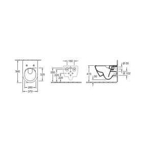 Set vas wc suspendat Villeroy & Boch Subway 2.0 DirectFlush cu capac softclose alb - Img 11