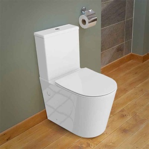 Set WC monobloc cu capac si rezervor alb Spectrum Alfa 2.0 Turbo Flush - Img 2