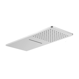 Sistem complet de dus PRO KASKADA 9013, montaj incastrat in perete, 3 functii, ploaie de dus, finisaj Crom - Img 2