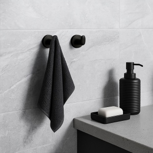 Suport prosoape tip cuier Loft Axel Black - Img 4