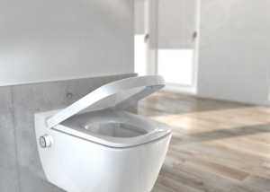 Tece TECEone - Colac WC cu capac, SoftClose, alb 9700600 - Img 3