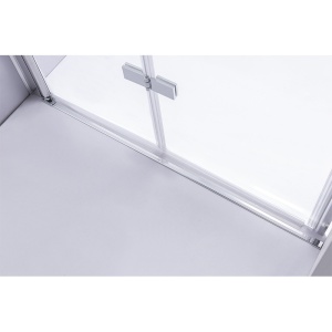 Usa de dus pliabila SH01E crom 120 x 195 cm sticla 6 mm - Img 15