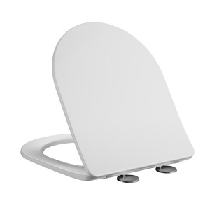 Vas de toaleta suspendat Mizu Tornado White, rimless cu capac din duroplast cu softclose - Img 10