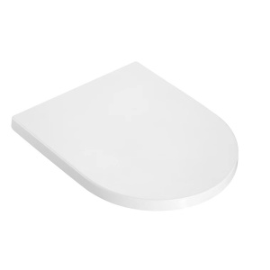 Vas de toaleta suspendat Mizu White 02, rimless cu capac din duroplast cu softclose - Img 7