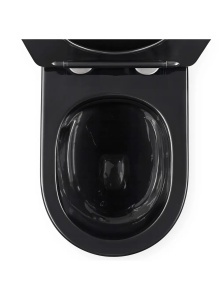 Vas WC Rea Carlo Mini Tornado Black Brush Gold - Img 4