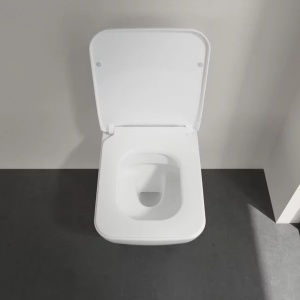 Vas wc suspendat Villeroy & Boch Collaro rimless cu capac softclose alb alpin - Img 4