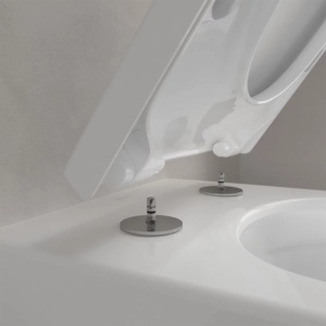 Vas WC suspendat Villeroy & Boch Subway 3.0 CeramicPlus TwistFlush + capac softclose, alb - Img 7