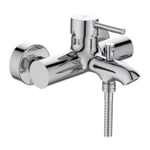 Baterie cada - dus Ideal Standard Ceraline finisaj crom lucios cu set de dus - Img 3