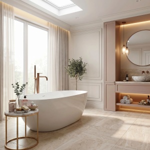 Baterie de podea Rea Venti Brush Copper - Img 6