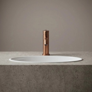 Baterie joasa pentru lavoar Rea Ontario Brush Copper - Img 5