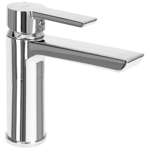 Baterie Lavoar REA ARGUS CHROME LOW, Montaj Pe Lavoar, Capat Fix, Monocomanda, Inaltime 16 Cm, Culoare Crom, Finisaj Lucios - Img 8