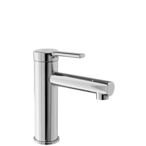 Baterie Lavoar REA PIXEL CHROME LOW, Capat Fix, Monocomanda, Inaltime 16.5 Cm, Crom - Img 1
