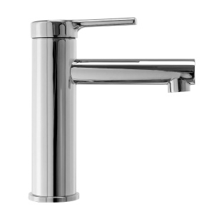 Baterie Lavoar REA PIXEL CHROME LOW, Capat Fix, Monocomanda, Inaltime 16.5 Cm, Crom - Img 2