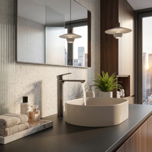 Baterie pentru baie Rea Drop Titan High - Img 2