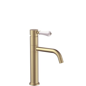 Baterie pentru baie Rea Serra , Culoare Brush Gold, Low
