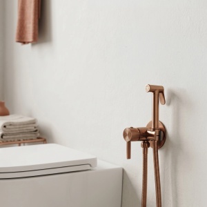Baterie pentru bideu Rea Foster Brush Copper - Img 6