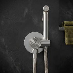Baterie pentru bideu Rea Foster Brush Nickel - Img 4