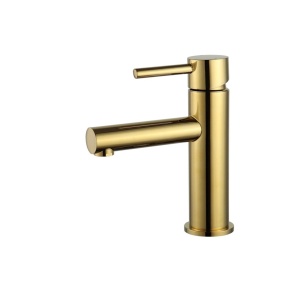 Baterie pentru lavoar PRO HELIA low, auriu mat - Img 1