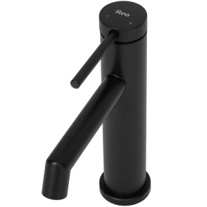 Baterie pentru lavoar Rea Foss BLACK negru low - Img 2