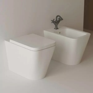 Bideu pe pardoseala Ideal Standard Atelier Blend Cube BTW alb mat - Img 6