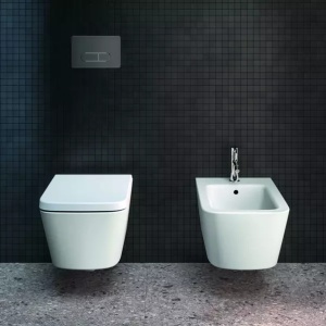 Bideu suspendat Ideal Standard Atelier Blend Cube alb mat - Img 8