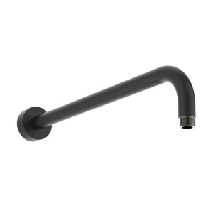 Brat de dus negru mat Ideal Standard IdealRain 40 cm cu montare pe perete - Img 3