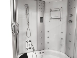 Cabină baie cu hidromasaj SPA MO-08150 , 150 x 150 x 220CM - Img 5