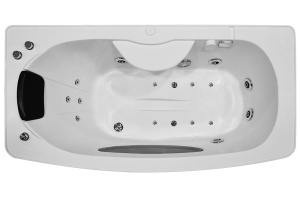 Cabina de dus cu cada Spa cu hidromasaj 165X85X220 cm alb - Img 2