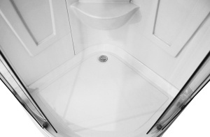 Cabina de dus cu hidromasaj MO-1681C cu rame cromate 90 x 90 x 215 cm - Img 6