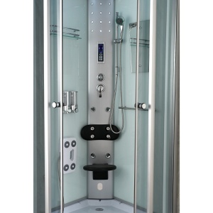 Cabina de dus cu hidromasaj si sauna WSH7180WS, 80 x 80 cm - Img 8
