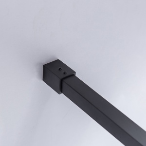 Cabina de dus cu sticla securizata rame negre ZES-BS04B 90 x 90 cm - Img 10