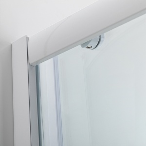 Cabina de dus din sticla securizata cu cadita de dus inalta montaj stanga Maja 115 x 85 cm - Img 18