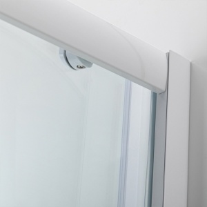 Cabina de dus din sticla securizata cu cadita de dus inalta montaj dreapta Maja 115 x 85 cm - Img 11