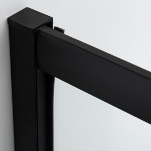 Cabina de dus Maja/De dreapta 115x85cm, Usi Glisante, Design Modern Negru+ Cada de dus inalta - Img 18